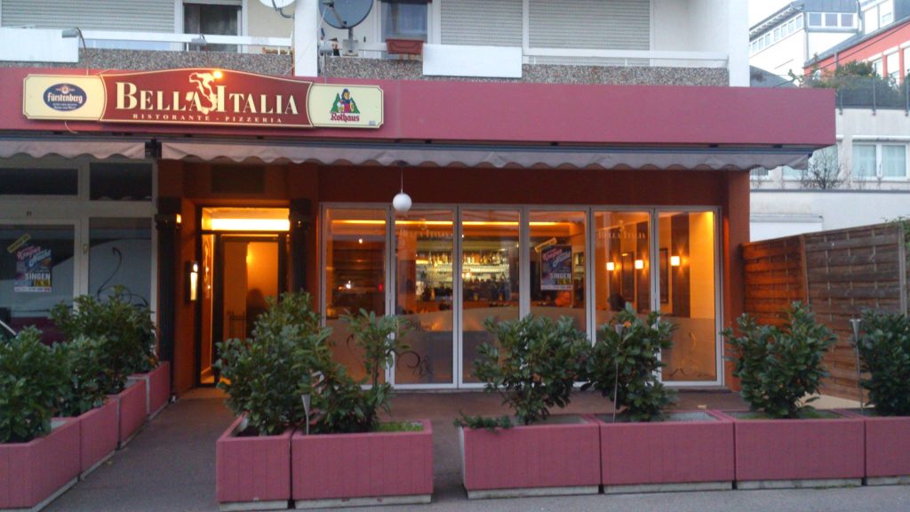 Die Pizzeria Bella Italia in Singen – Ristorante mit Lieferservice