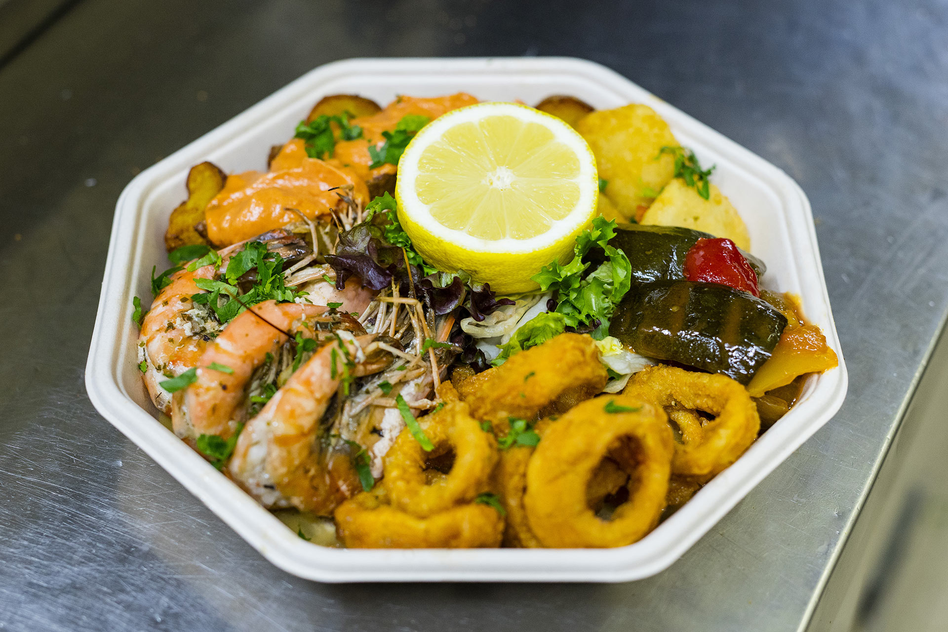 Garnelen Calamari Tapas Bier Bolero Bamberg www.schlemmerbox24.de