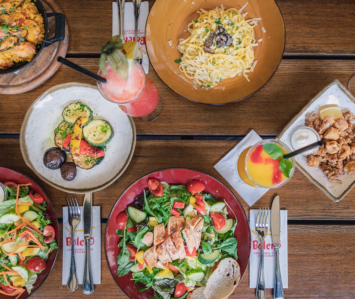 Salat Paella Tapas Bier Bolero Bamberg www.schlemmerbox24.de