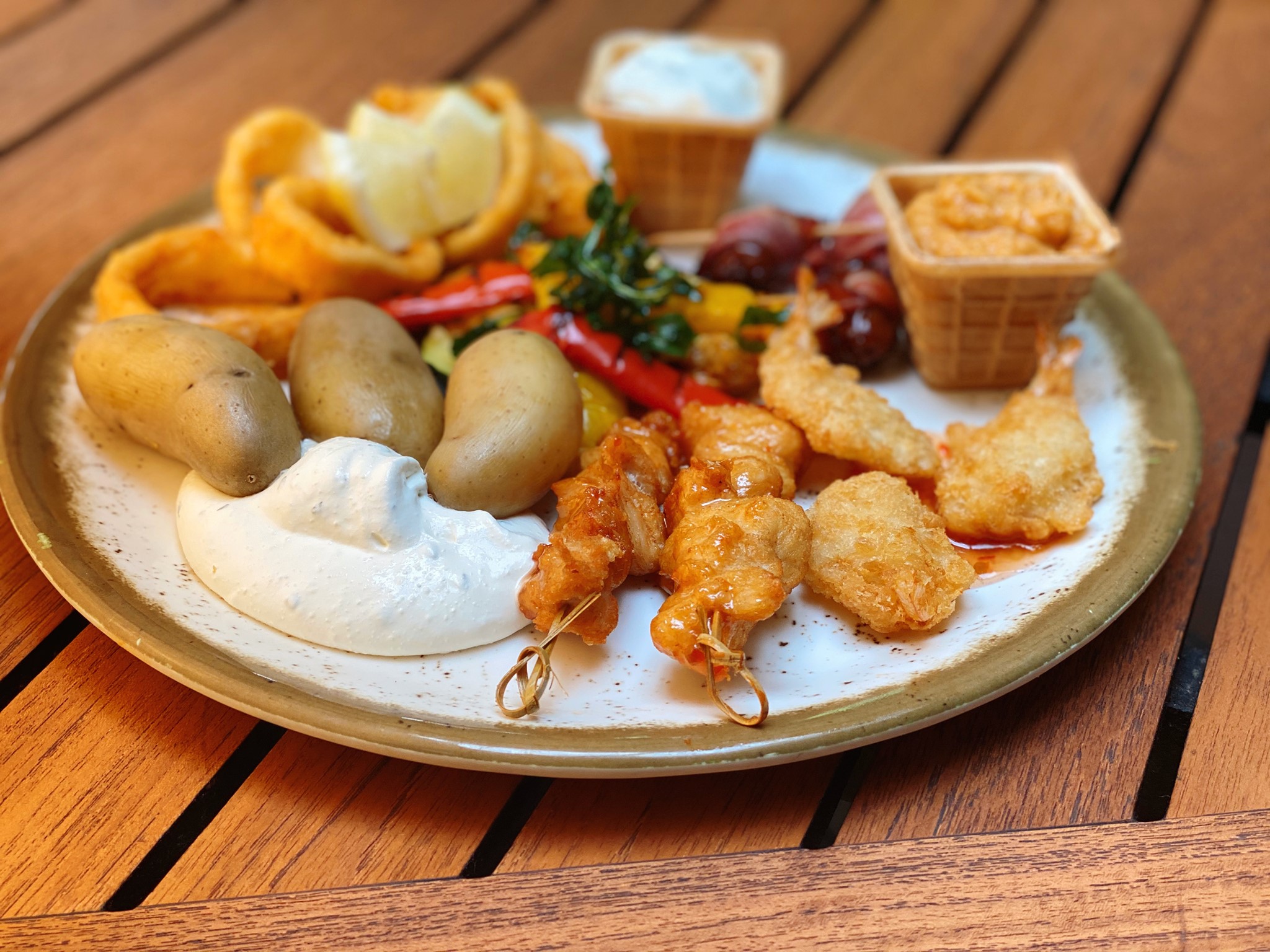 Tapas Kartoffeln Aioli Tapas Bier Bolero Bamberg www.schlemmerbox24.de