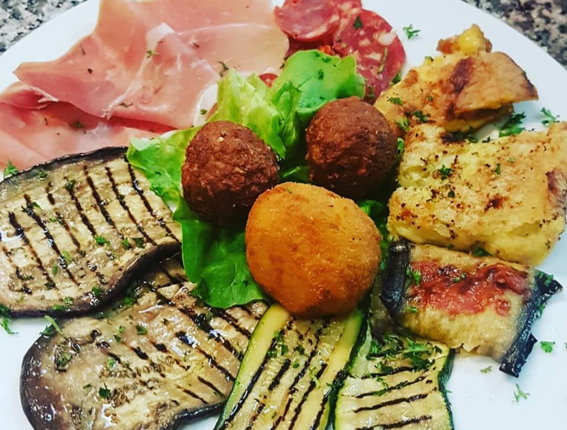 Antipasti Gemüse Restaurant Pizzeria BelleItalia Singen www.schlemmerbox24.de