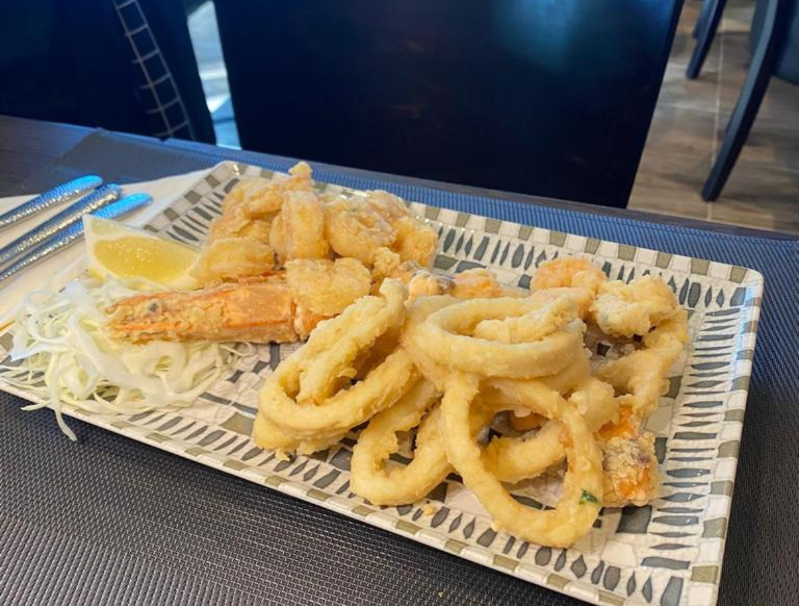 meeresfruechte frittiert kalamari garnelen cono e franzy moenchsroth