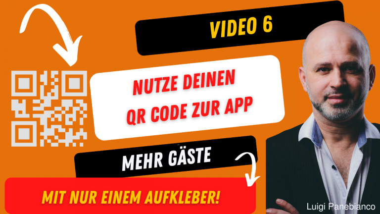 Mehr Gäste mit nur einem Aufkleber! Nutze deinen QR-Code zur App
